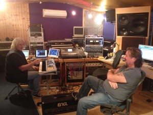 Geoff and John in studio